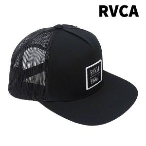RVCA/ルカ HORTON TEETH TRUCKER BLACK CAP/キャップ HAT/ハット 帽子 日よけ 0520[返品、交換及びキャンセル不可]｜surfingworld