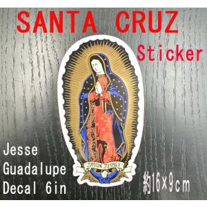 SANTA CRUZ/サンタクルズ サンタクルーズ JESSE GUADALUPE DECAL 6 STICKER/ステッカー シール スケボー