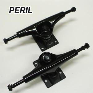 値下げしました！PERIL/ペリル PERIL TRUCK 8.0 ANODIZED BLACK スケートボードトラック スケボー SK8 [返品、交換及びキャンセル不可]｜surfingworld