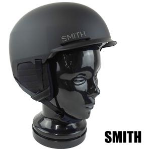 SMITH/スミス SCOUT SNOW HELMETS ヘルメット MATTE BLACK SNOWBOARDS スノボ用 大人用 雪山 22-23 ASIA FIT/アジアフィット