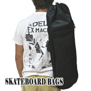 SW SKATE BAG BLACK スケートボード用バッグ スケボーSK8 肩掛けバッグ スケートボード収納 [返品、交換不可]｜surfingworld