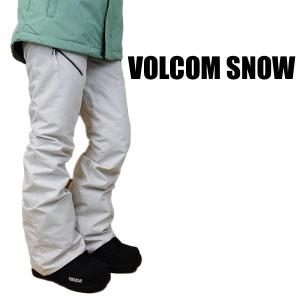 VOLCOM HALLEN PANT BONE 女性用 スノボ用 スノボウェア スノーウェア 耐水 防寒 機能性 10000MM スノーボード SNOWBOARDS 21-22