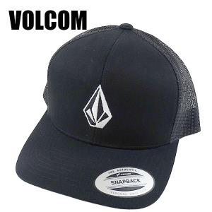 VOLCOM/ボルコム FULL STONE CHEESE SNAPBACK BLACK CAP/キャップ HAT/ハット 帽子 日よけ メッシュキャップ トラッカー TRUCKER