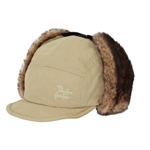 エビス eb's スノーボードアクセサリー FUR CAP  ファーキャップ KHAKI