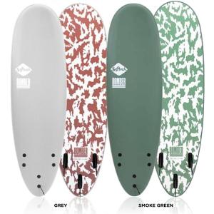 SOFTECH SURFBOARD SOFTBOARD ソフテック サーフボード ソフトボード BOMBER 6’10” SMOKE GREEN/WHITE｜surfup-itami