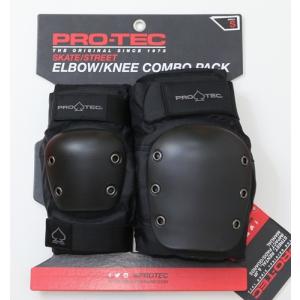 PRO-TEC STREET PADS スケート プロテクター KNEE & ELBOW 肘＆膝