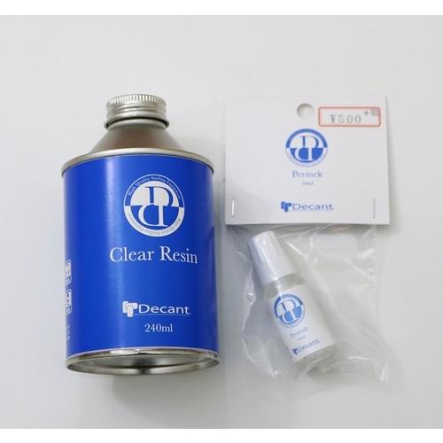 サーフボードリペアー 修理材 ウレタン製サーフボード用 クリアレジン＆硬化剤セット CLEAR RE...