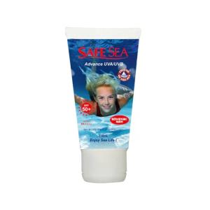 SAFE SEA セーフシー アドバンス EU レギュレーション50＋ TUBE クラゲ除け ウォータープルーフ サンプロテクトローション