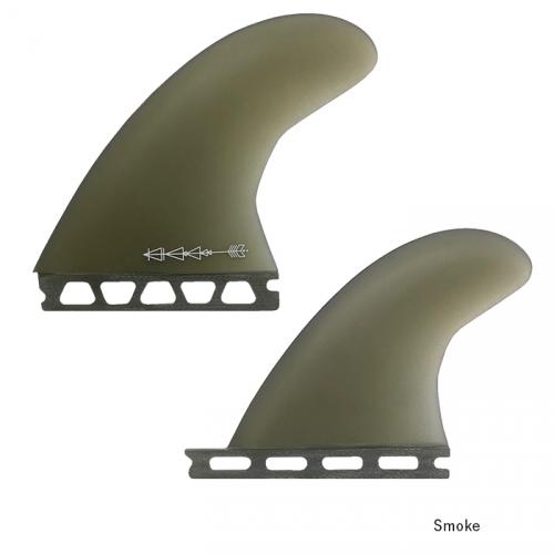 TRUE AMES FIN TAPPY QUAD 4FIN サーフィン フィン SMOKE