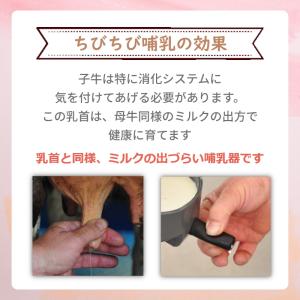 【ちびちび哺乳推奨】 ミルク・バー 乳首 (黒...の詳細画像3