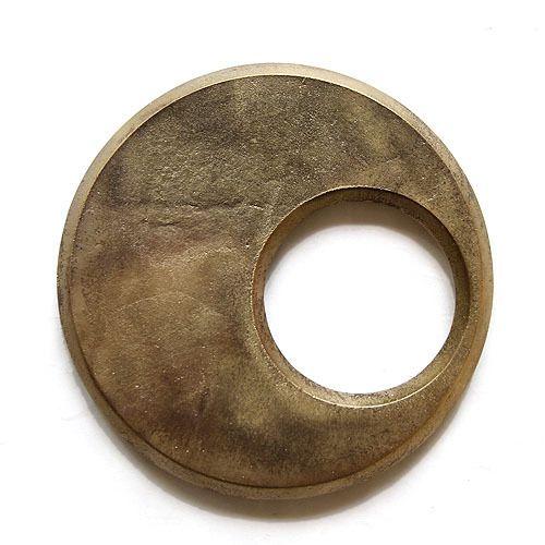 FUTAGAMI 真鍮の生活用品 鍋敷き　「月」