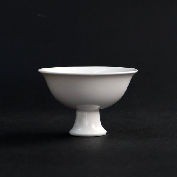 有田焼 JICON 磁今 足付酒盃 ひらき　 大治将典デザイン φ78×h53