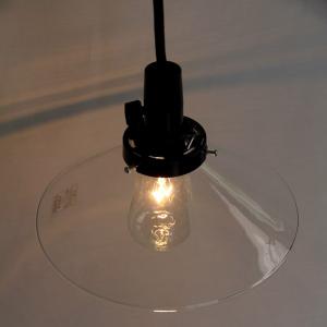 後藤照明 透明P1硝子セードCP型付属球なしの詳細画像1