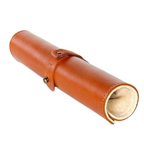 m+ペンケース ROTOLO　 Suede　コニャック