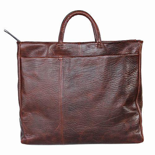 m+エムピウ村上雄一郎　TENERA　テネラ　ブリーフケース　ブラウン