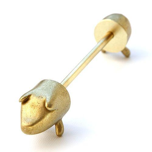 5円玉の貯金豚 きんとん 能作 真鍮製
