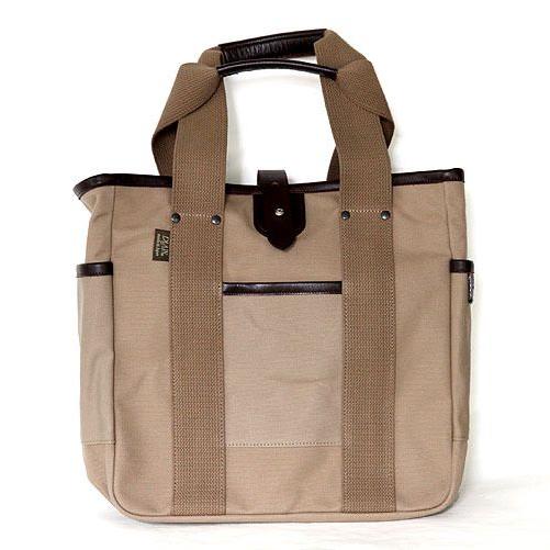 PLAIN　キャンバスバッグ ワークトートM　ベージュ