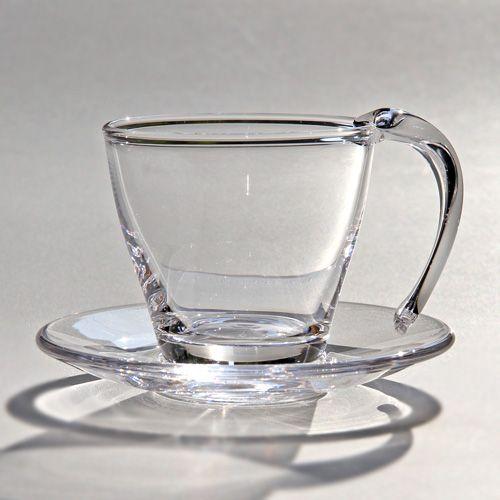 スガハラ ガラスのカップ＆ソーサー Bal's Table ノマ　クリア