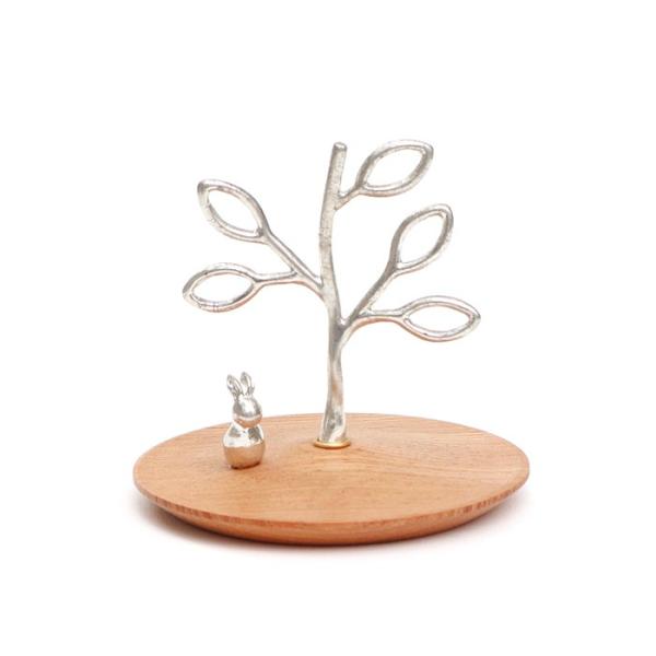 SHIROKANEのアクセサリースタンド　うさぎ