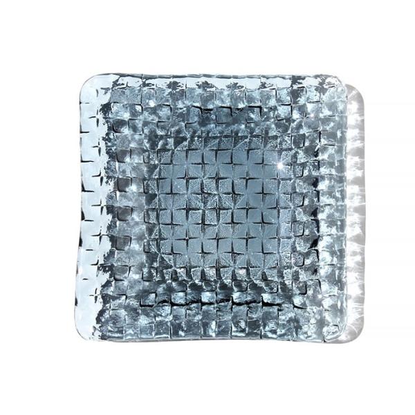 スガハラ プレート グリッドプレート 17cm深皿 インディゴ