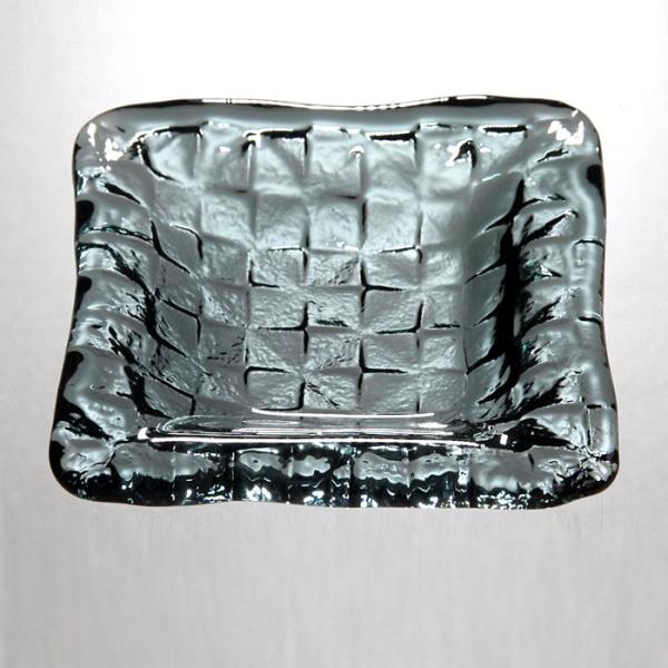 スガハラ プレート グリッドプレート 9cm深皿 インディゴ