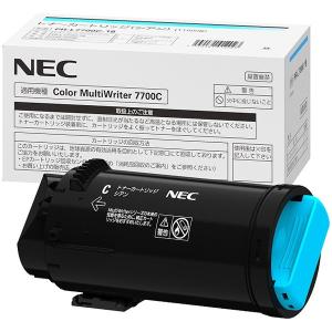 NEC PR-L7700C-18(C) シアン（大） 純正トナー