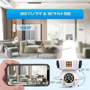 3レンズ 3画面 600万画素 防犯カメラ L...の詳細画像2