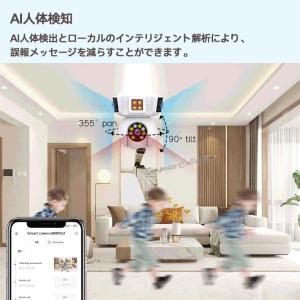 3レンズ 3画面 600万画素 防犯カメラ L...の詳細画像5