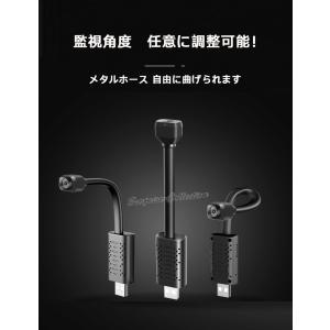 USB型 防犯カメラ ワイヤレス 小型 WiF...の詳細画像1