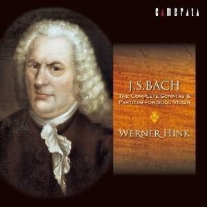 【取寄商品】CD/ウェルナー・ヒンク/J.S.バッハ:無伴奏ヴァイオリン・ソナタ&amp;パルティータ(全曲...