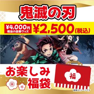 【送料無料】 鬼滅の刃 お楽しみ福袋　4000円相当のグッズ入り / 福袋｜surprise-flower