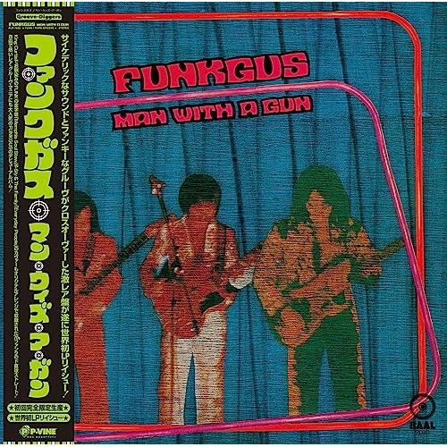 LP(30cm)/ファンクガス/マン・ウィズ・ア・ガン (初回完全限定生産盤)