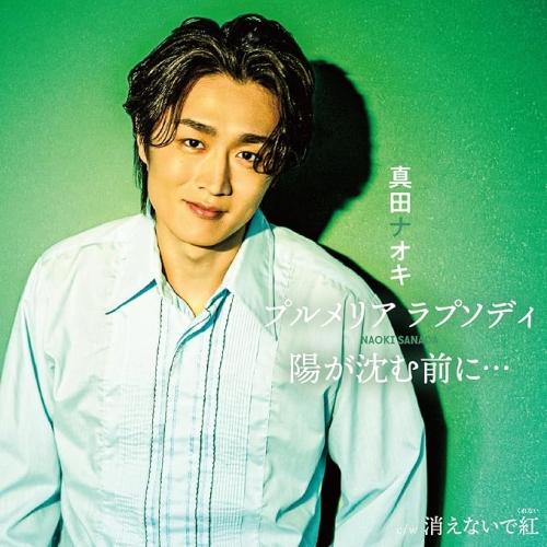 CD/真田ナオキ/プルメリア ラプソディ/陽が沈む前に… c/w 消えないで紅 (メロ譜付) (トロ...
