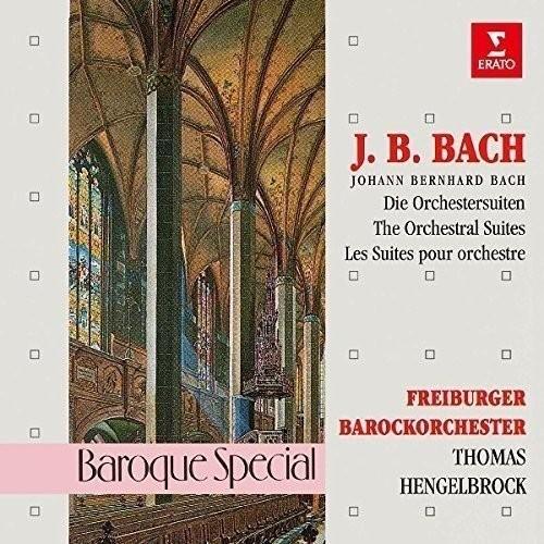 CD/トーマス・ヘンゲルブロック/ヨハン・ベルンハルト・バッハ:管弦楽組曲集