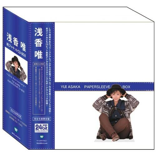 CD/浅香唯/紙ジャケットCD-BOX (7CD+DVD) (紙ジャケット) (初回生産限定盤)