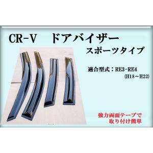 サイドバイザー CR-V RE3〜RE4 スポーツタイプ 064｜surprise-parts