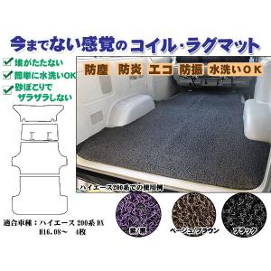 200系ハイエース スーパーGL標準幅用フルフロアーマット／フローリング