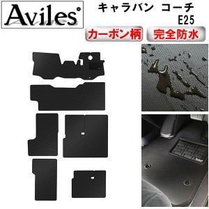 Aviles（アヴィレス） キャラバン コーチ E25 フロアマット「高品質で