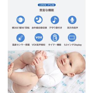 見守りカメラ ペットカメラ ベビーモニター w...の詳細画像1