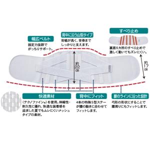 【送料無料】 お医者さんの(R)がっちりコルセ...の詳細画像3