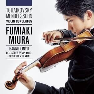 CD/三浦文彰/チャイコフスキー メンデルスゾーン:ヴァイオリン協奏曲