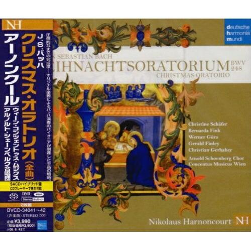 CD/アーノンクール/ウィーン・コンツェントゥス・ムジクス/アルノルト・シ../J.S.バッハ:クリ...