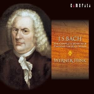 【取寄商品】CD/ウェルナー・ヒンク/J.S.バッハ:無伴奏ヴァイオリン・ソナタ&amp;パルティータ(全曲...