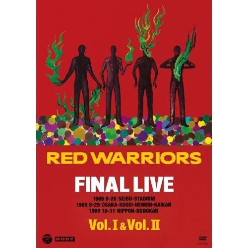 DVD/RED WARRIORS/FINAL LIVE Vol.I&amp;Vol.II【Pアップ