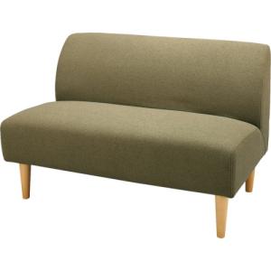 デリカ グリーン ダイニングチェア 2人掛 GS-335GR