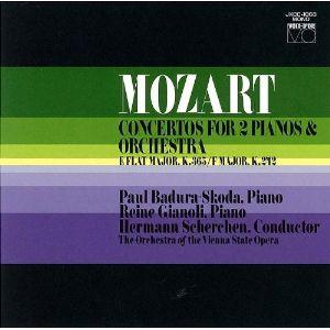 CD/パウル・バドゥラ=スコダ/モーツァルト:2台のピアノのための協奏曲 K.365&amp;242