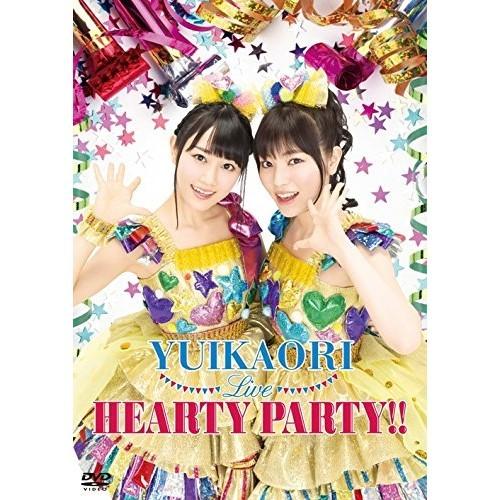 DVD/アニメ/ゆいかおり Live HEARTY PARTY!! (本編ディスク+特典ディスク)