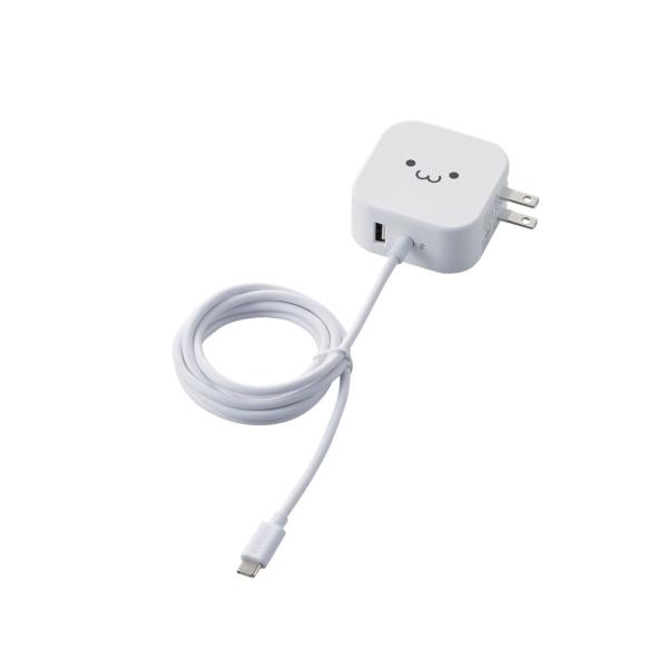 AC充電器/スマホ・タブレット用/USB Power Delivery準拠/20W+12W/USB-...