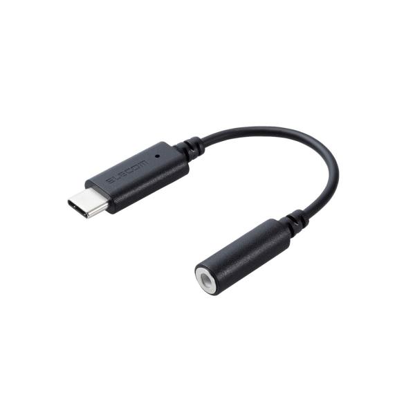 音声変換ケーブル/USB Type-C to 3.5mmステレオミニ端子/DAC搭載/ブラック / ...