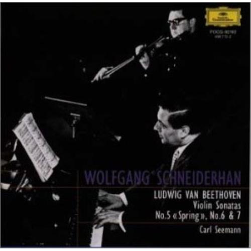 CD/ヴォルフガング・シュナイダーハン/ベートーヴェン:ヴァイオリン・ソナタ第5番(春)、第6、7番...